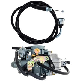 NICHE Carburetor Throttle Cable Kit for Honda TRX250 Fourtrax Recon 250 2007-2014