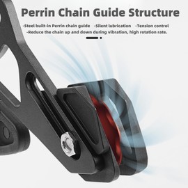 YYunying Mountain Bike Chain Guide Single Disc Bicycle Chain Container Compatible with 32T-38T Disc Rotor Mountain Bicycle