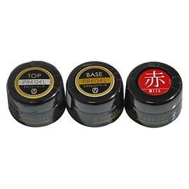 Pre Gel JNA Test Measure Red Set UV/LED Compatible