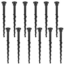 Pack of 12 Ground Screws for Robotic Lawnmower, 13.7 cm Lawnmower, Charging Station Screws for Husqvarna Automower 105 305 308, Ground Screws Garden Tools