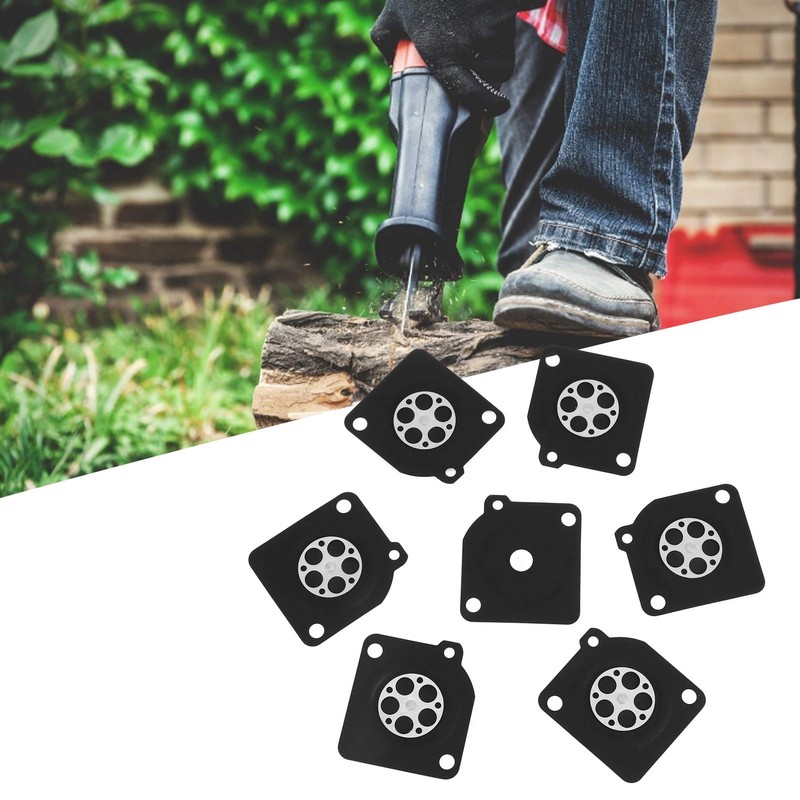 Aramox Carburetor Diaphragm, Premium Rubber Iron, 10pcs or Set, Carburetor