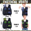 Sosation 8 Sets Tactical Vest Kit Compatible with Nerf Party