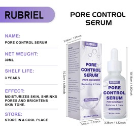 jeosisy Pore Control Serum, Moisturizing & Firming Face Serum with Witch Hazel, Pore Minimizer,30ml/1.014fl.oz