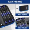 WORKPRO Precision Screwdriver Set 10-Piece, Cr-V Steel Small Screwdrivers Set,