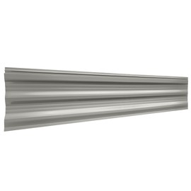 RecPro Mesa Metal Aluminum RV & Trailer Siding 8" x 72" | S Lock Design | Resists Corrosion & Cracking | Lightweight (1, Dove Gray)