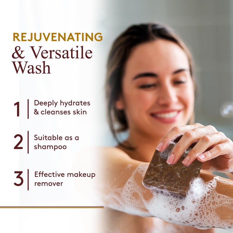 Okay Pure Naturals African Black Soap - Natural Black Soap