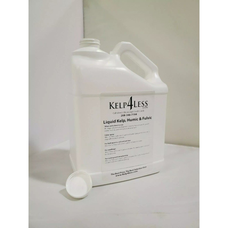 KELP4LESS Organic Gallon Kelp Seaweed Humic Fulvic all in 1