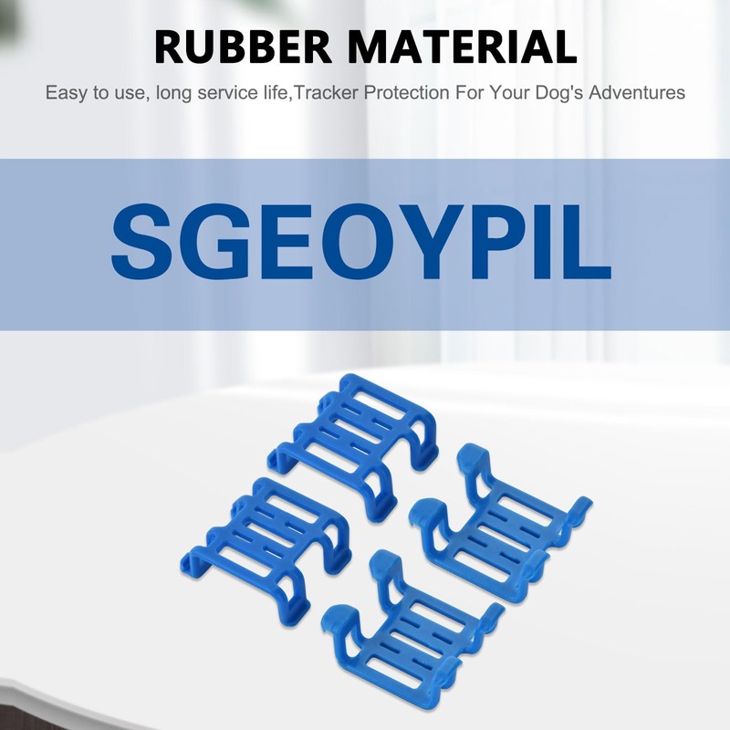 Dog GPS Tracker Rubber Clip Compatible with Tractive GPS Dog