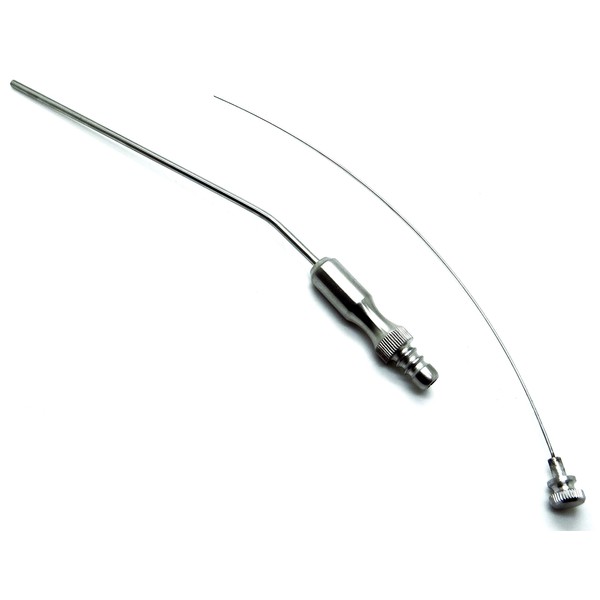 10× Frazier Tube No. 9 (3mm), 7.6" Aspirator Diagnostic Stainless