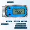 Xuhal 1 Piece Digital Turbine Flow Meter Electronic Gas Fuel