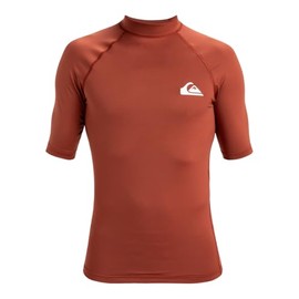 Quiksilver - Upf50 Ss S/SL Surf Tee for Mens - Henna - XL