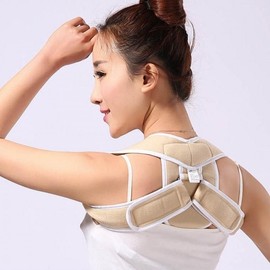 Bowed shoulders, bent back, correction band, upper body compression, correct posture Hidden key skin/S