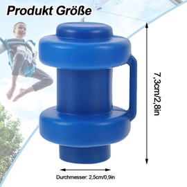 Trampoline Caps, Pack of 8 Trampoline End Caps, Trampoline End Caps, Frampoline Replacement Parts, for the Net Poles of the Trampoline Diameter 25 mm