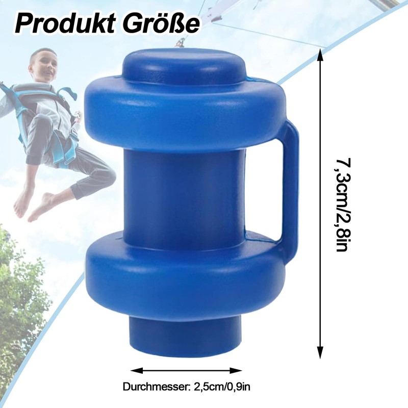 Trampoline Caps, Pack of 8 Trampoline End Caps, Trampoline End