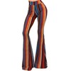 Vivicastle Women's Boho Comfy Stretchy Bell Bottom Flare Pants (FF43,