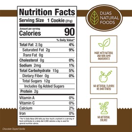 DIJAS Natural Foods, Crunchy Fat Free Biscotti Cookie, All Natural Preservative Free Ingredients, Delicious Low Calorie Snack (5 Ounces, Chocolate Chipped Vanilla)