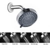 Aisoso Shower Head High Pressure Rain Fixed Showerhead 5-Setting with