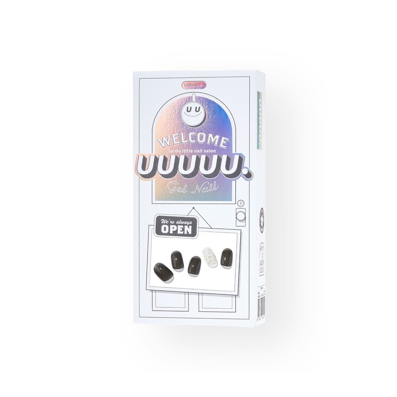 Cookies & Cream Gel Nail / 쿠키앤크림 젤네일