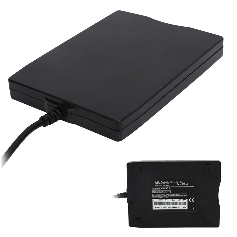 USB Floppy Disk Drive External Portable 1.44MB FDD Universal for