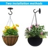 MaoXinTek Ceiling Hook for Hanging Plants, Wall Mount, Screw Mount