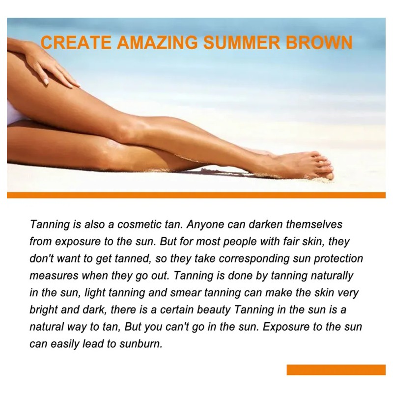 Potente Gel Bronceador/potenciador Del Bronceado/hidratante