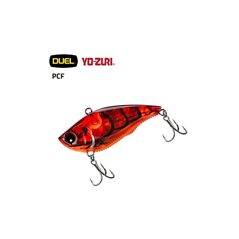 Yo-Zuri 3DB Vibe Sinking Lure, Prism Crawfish, 2-1/2-Inch
