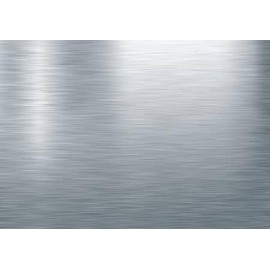 Alloy 304 Stainless Steel Sheet, Brushed #3-24g (.024") x 24" x 24"