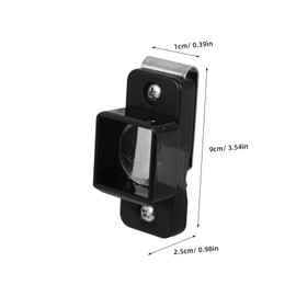 SUPVOX Pool Cue Chalk Holder Magnetic Clip Chalk Clamp for Snooker and Billiard Accessories Shock-Absorbing Design Lightweight and Portable