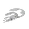 Michass 120 Pieces Stainless Steel E Clip Retaining Ring, E