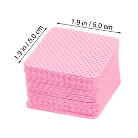 Healvian 400pcs Eyelash Glue Cleaning Wipes Lint Pads for Professional and Use for Salon Travel Efficient Glue Removal and Bottle Maintenance