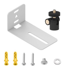Universal Wall Mounting Brackets for Wyze Camera Pan V2, V3, and Other Indoor Cameras, Wall Mounts for Small Home Cameras, Made of Steel