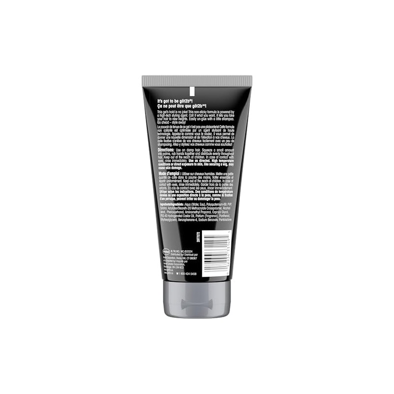 Got2b Gel de peinado invencible ultra pegado, 6 onzas