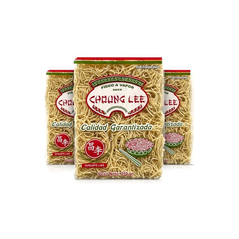 Fideos Chino Seco Choung Lee para Tallarin Saltado Peruano 250