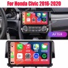 Autoparts-CCWD For Honda Civic 2016-2021 Apple Carplay Android 13 Car