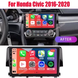 Autoparts-CCWD For Honda Civic 2016-2021 Apple Carplay Android 13 Car Stereo Radio GPS Navi BT