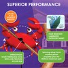 Whirligig Spinner Crab 12" – Coastal-Themed Design, Weather-Resistant Outdoor Decor,