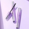 Waterproof Black Mascara with Tapered Brush, Long-Lasting, Volumizing, Smudge Proof,