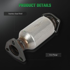 SCITOO 16351 Rear Catalytic Converter Fit For Acura For MDX For TL,Fit For Honda For Accord 2003-2007,For Odyssey,For Pilot 2005-2008,For Ridgeline,3.0L 3.2L 3.5L,EPA Compliant