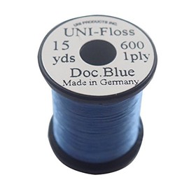 TIEMCO UNI 15yds. Super Floss Doctor Blue