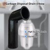 Garbage Disposal Drain Elbow Replacement for Moen Garbage Disposal Drain