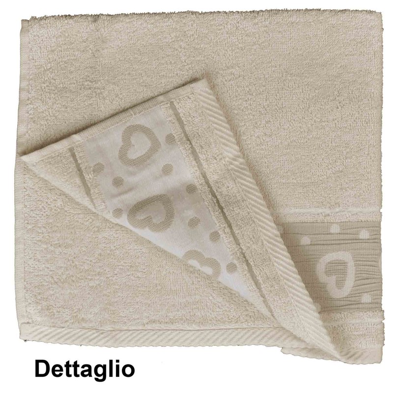 Casatessile Amore Cuori Terry Towel