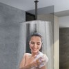 NearMoon Rain Shower Head With Shower Arm, Ceiling Mount Square