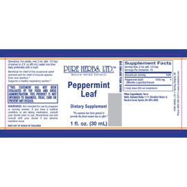 Pure Herbs: Peppermint Leaf - 1 oz.