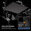 Rain Shower Head 10'' High Pressure Square Rainfall Shower Head