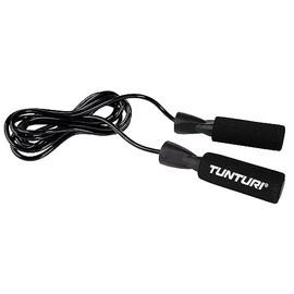 Tunturi Unisex Speed Jump Rope with Tubing, Grey, 20 x 15 x 5 cm