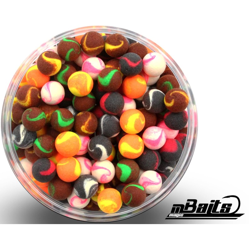 Angel-Berger Magic Baits Mini Pop Up Mix 8 mm Twisted