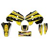 1996-1998 RM 125 Vigor Yellow Senge Graphics Base Kit Compatible