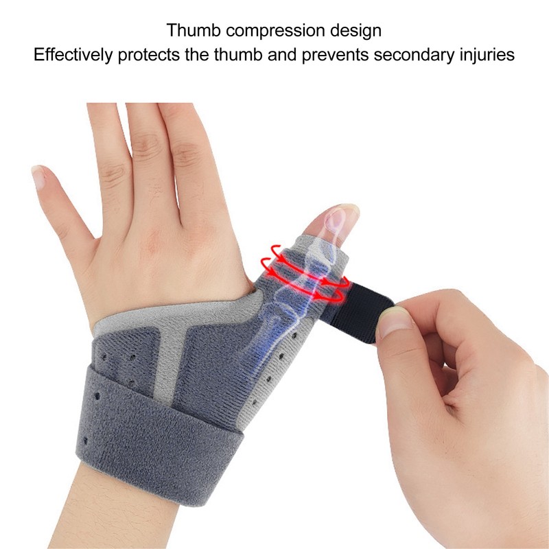 Thumb Brace Thumb Wrist Support Adjustable Breathable Thumb Splint Brace