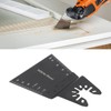 Briny River 3Pcs 90x68mm Multitool Oscillating Saw Blades for Cutting