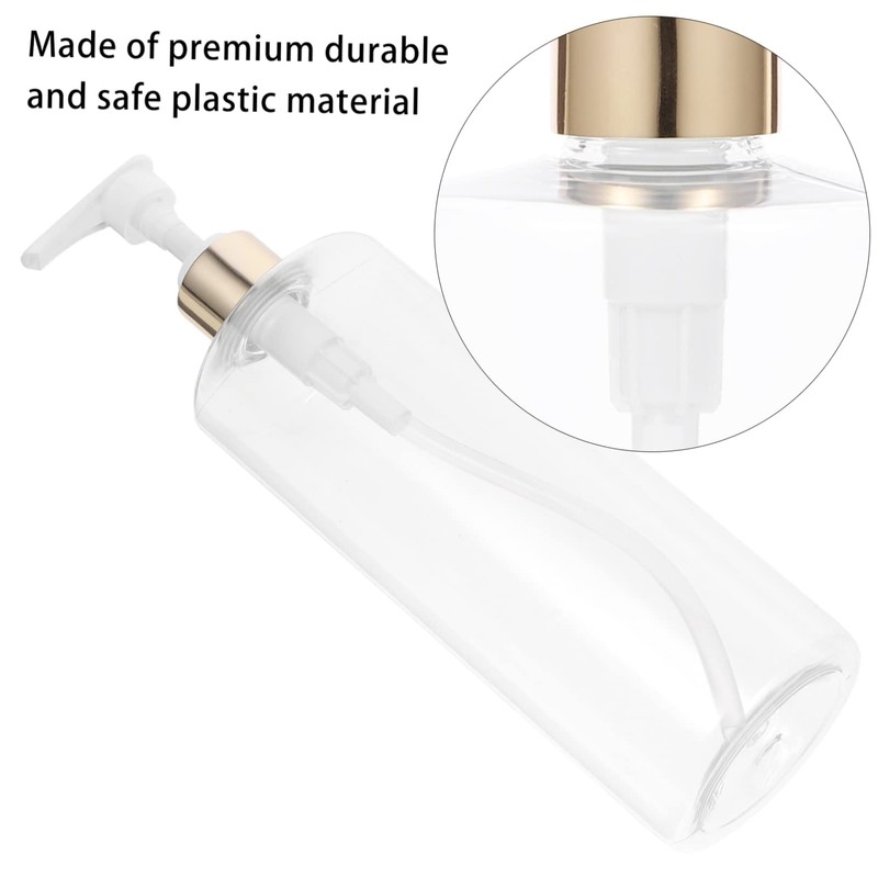 Alipis 2 Pcs Pump Bottles Lotion Containers Empty Lotion Bottles